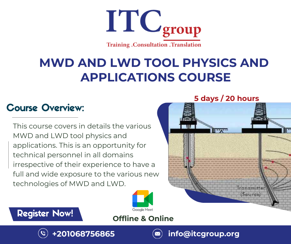 MWD and LWD Tool Physics and Applications Course