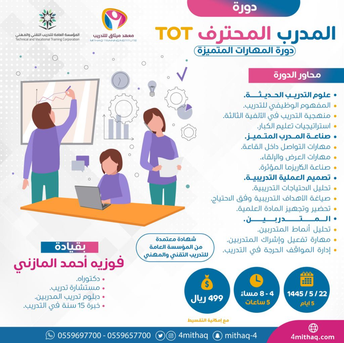 دورة تدريب المدربين TOT