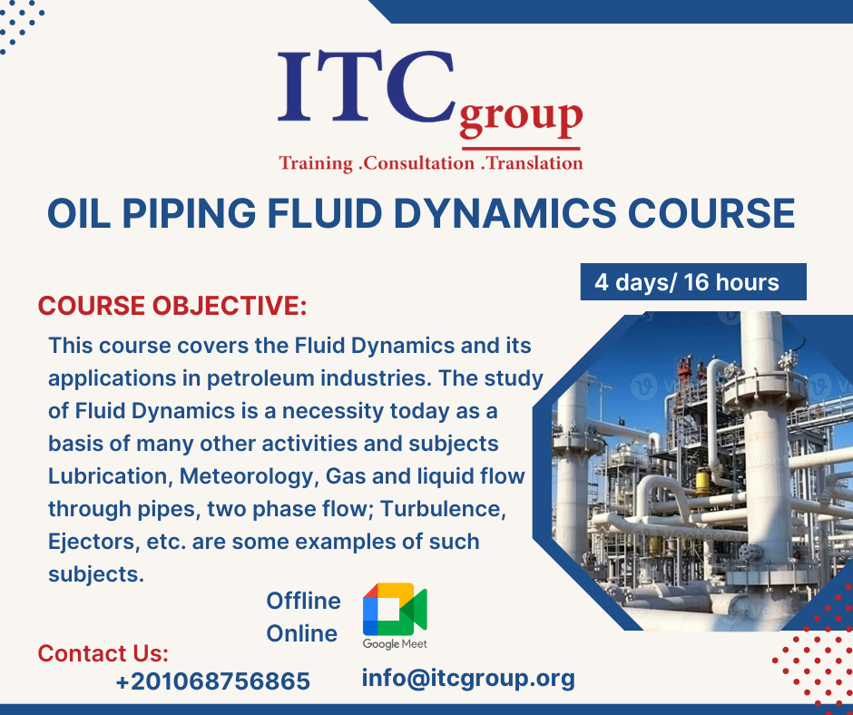Oil Piping Fluid Dynamics Course